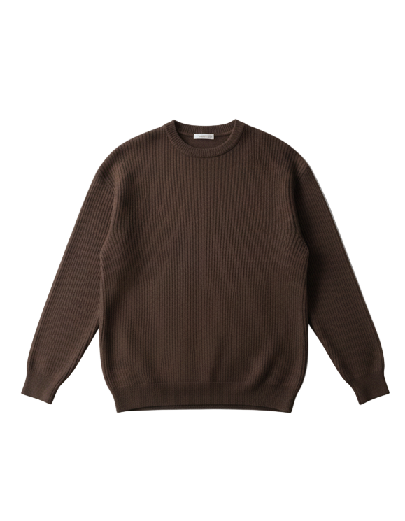 Brown Knitted Sweater