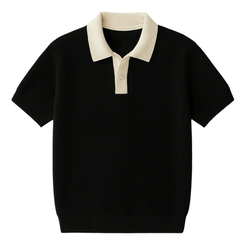Knitted polo