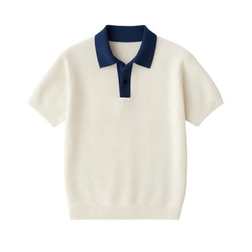 Knitted polo
