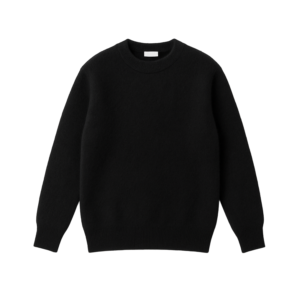 Black Mohair Sweater