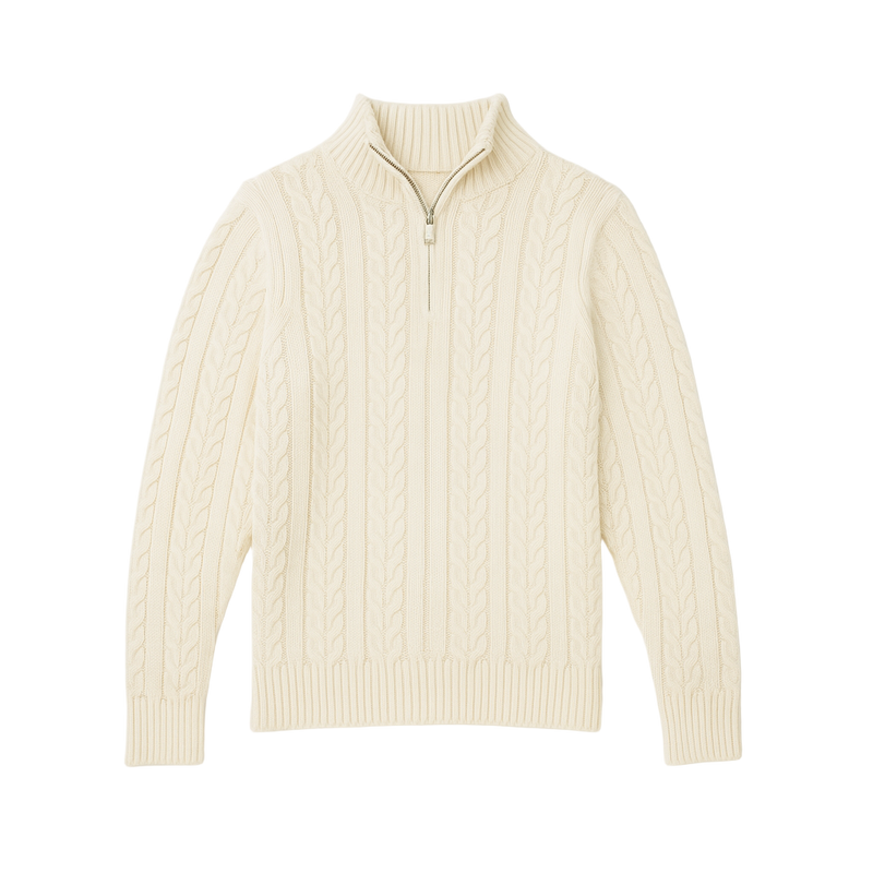 Cable knit Cream QZ