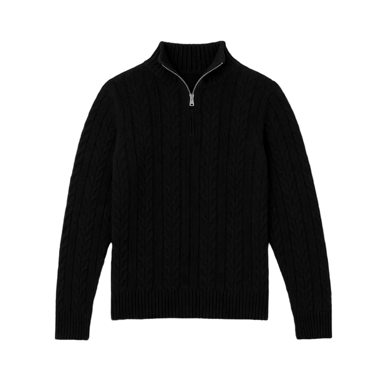 Cable knit Black QZ