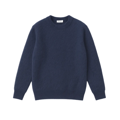 Navy Mohair Sweater
