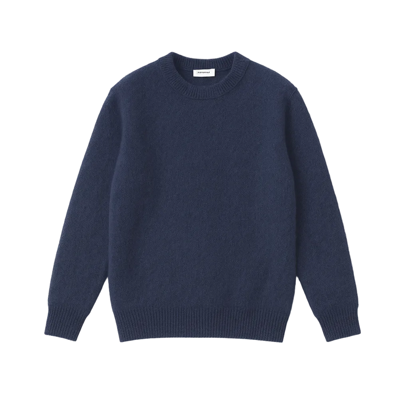 Navy Mohair Sweater