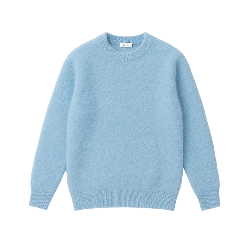 Baby Blue Mohair Sweater