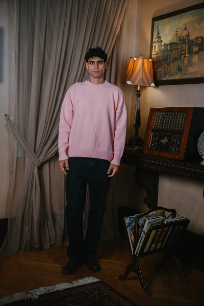 Pink Mohair Sweater
