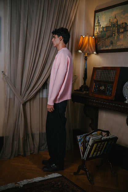 Pink Mohair Sweater