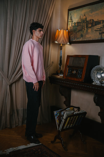 Pink Mohair Sweater