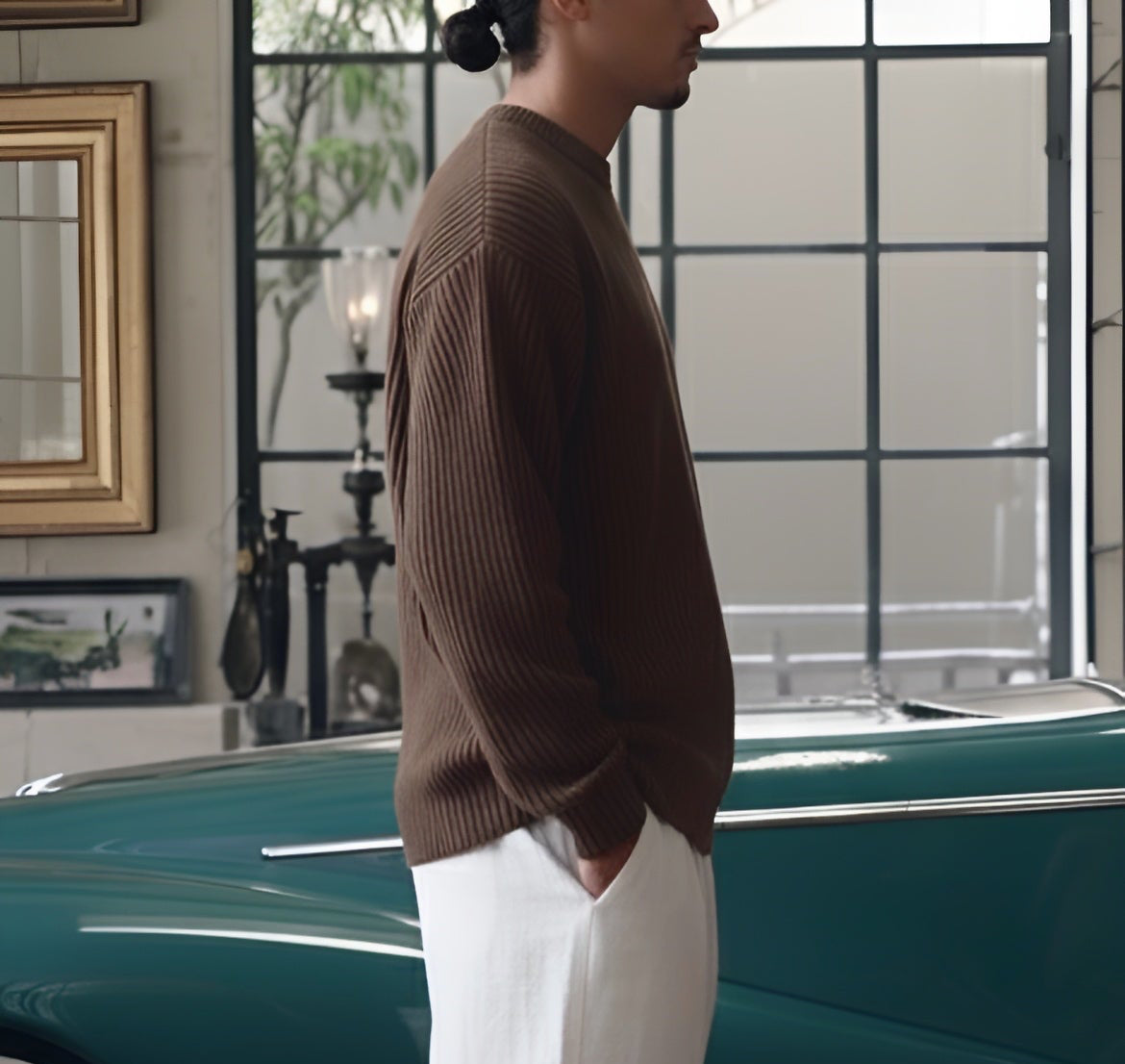 Choco brown sweater